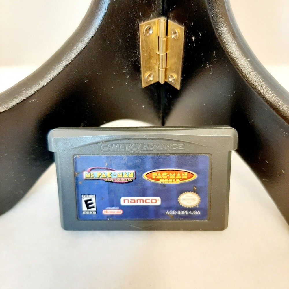Nintendo GBA Gameboy Advance Ms. Pac-Man And Pac-Man World GAME ONLY UNTESTED