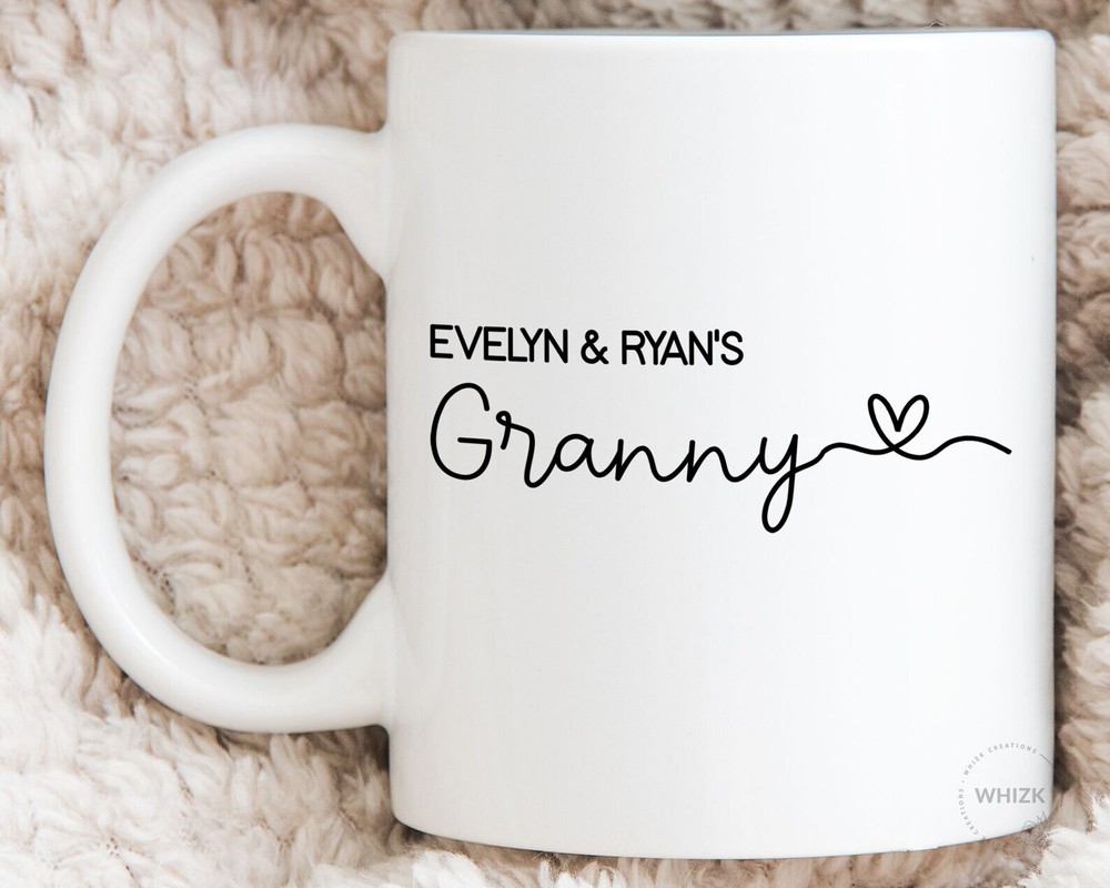 Uk Granny Gift For Granny Mug Personalized Granny Birthday Gift Coffee Cup