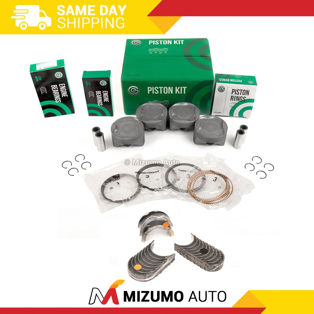 08-15 Pontiac Scion Corolla 1.8L L4 DOHC 16v Pistons Main Rod Bearings