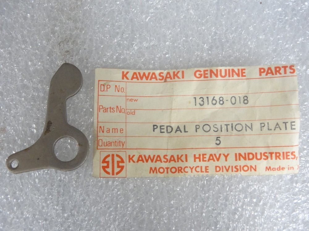 Kawasaki NOS NEW 13168-018 Gear Change Piston Plate G3 G4 G5 KD KE KM G31M G3SS