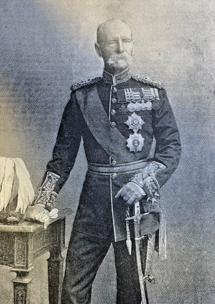 1897 Vintage Magazine Illustration British General Lord Roberts