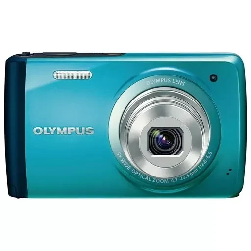 Near MINT Olympus Stylus VH-410 Blue Digital Camera from Japan