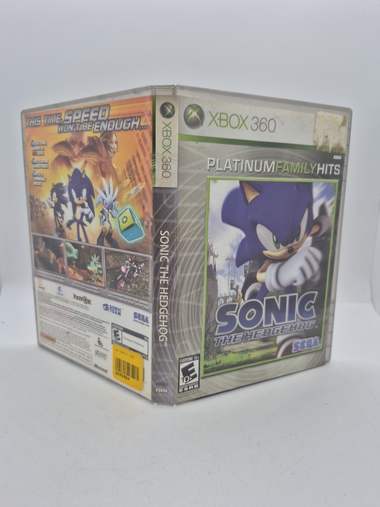 Sonic the Hedgehog (Microsoft Xbox 360, 2006) Complete CIB