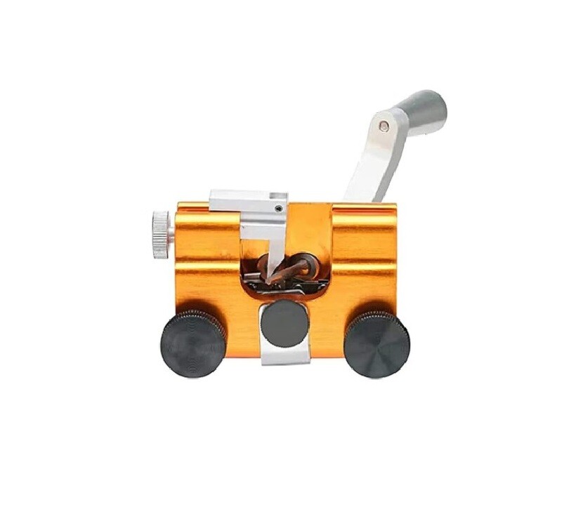 Universal Manual Chainsaw Sharpener with 2 Grinding Heads for Chain Grinding