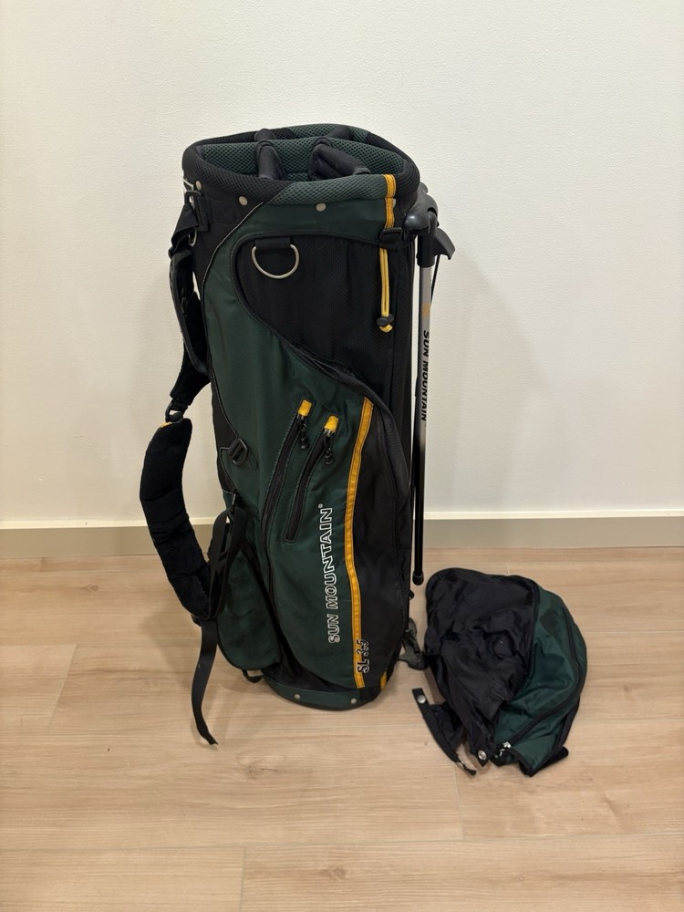 Sun Mountain 3.5 SL Super Lite Stand Golf Bag 6-Way Divider Includes Raincover