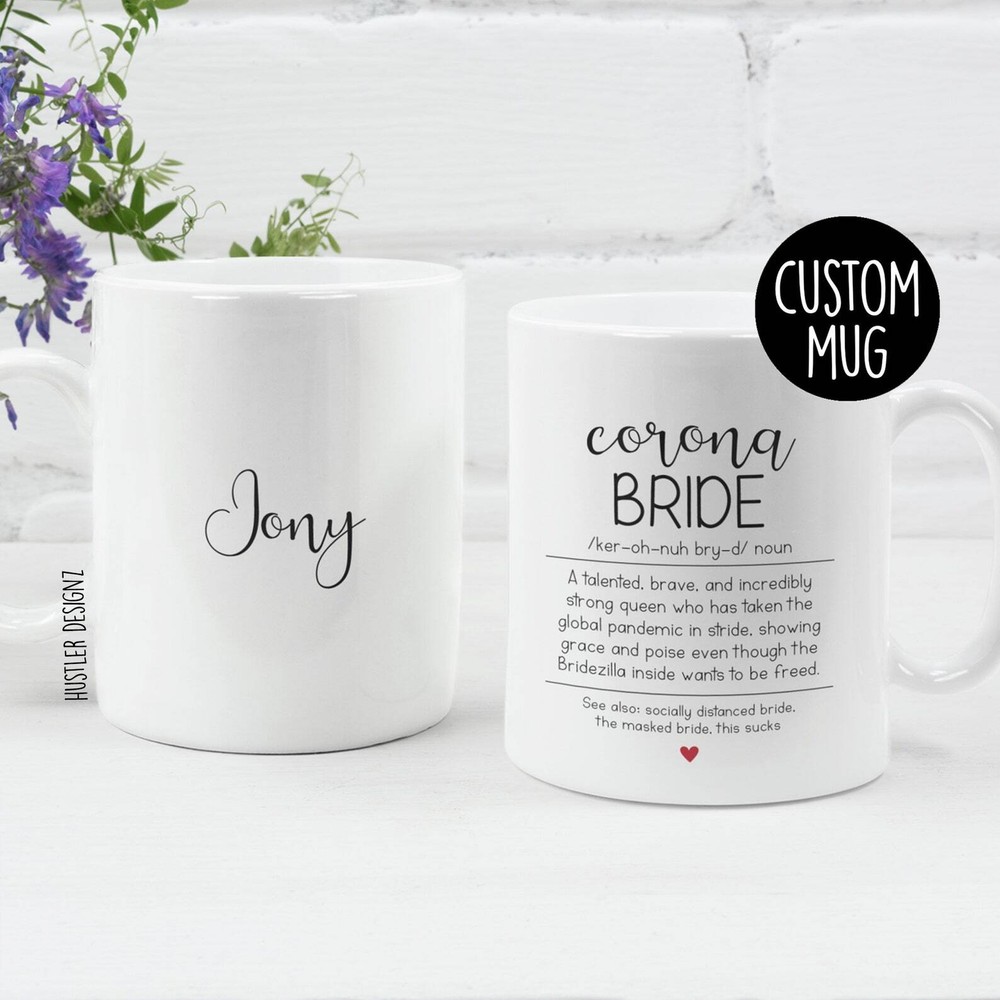 Korona Bride Mug Personalized Wedding Gift Wedding Gift 2021 Gift For Bride