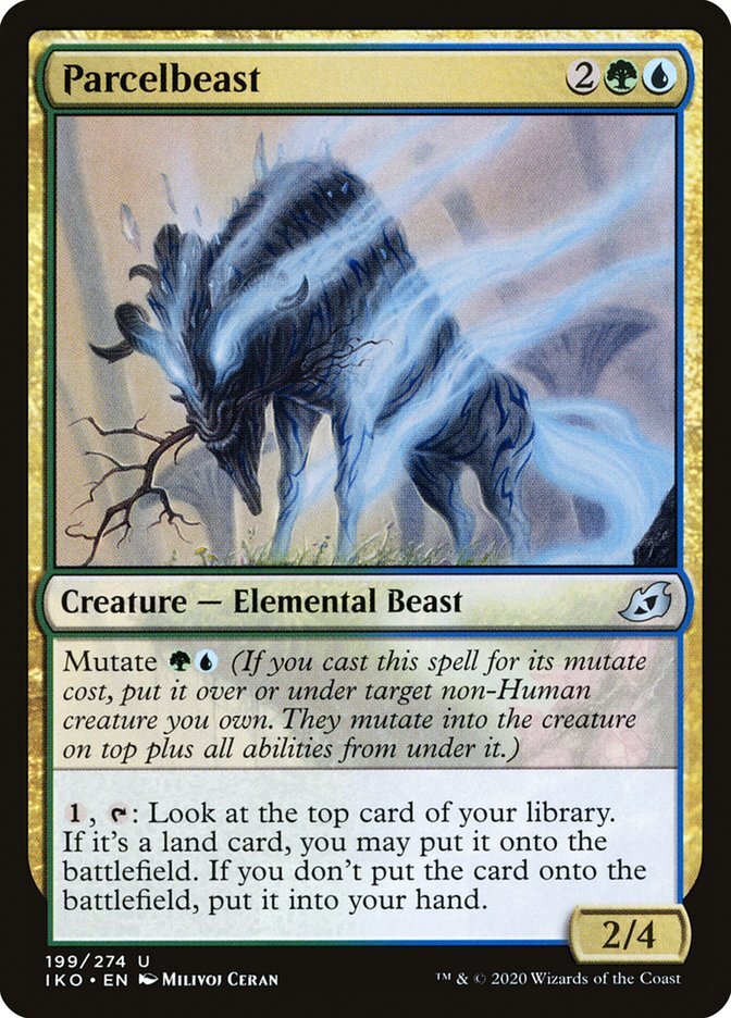 Parcelbeast [Ikoria: Lair of Behemoths] Magic MTG