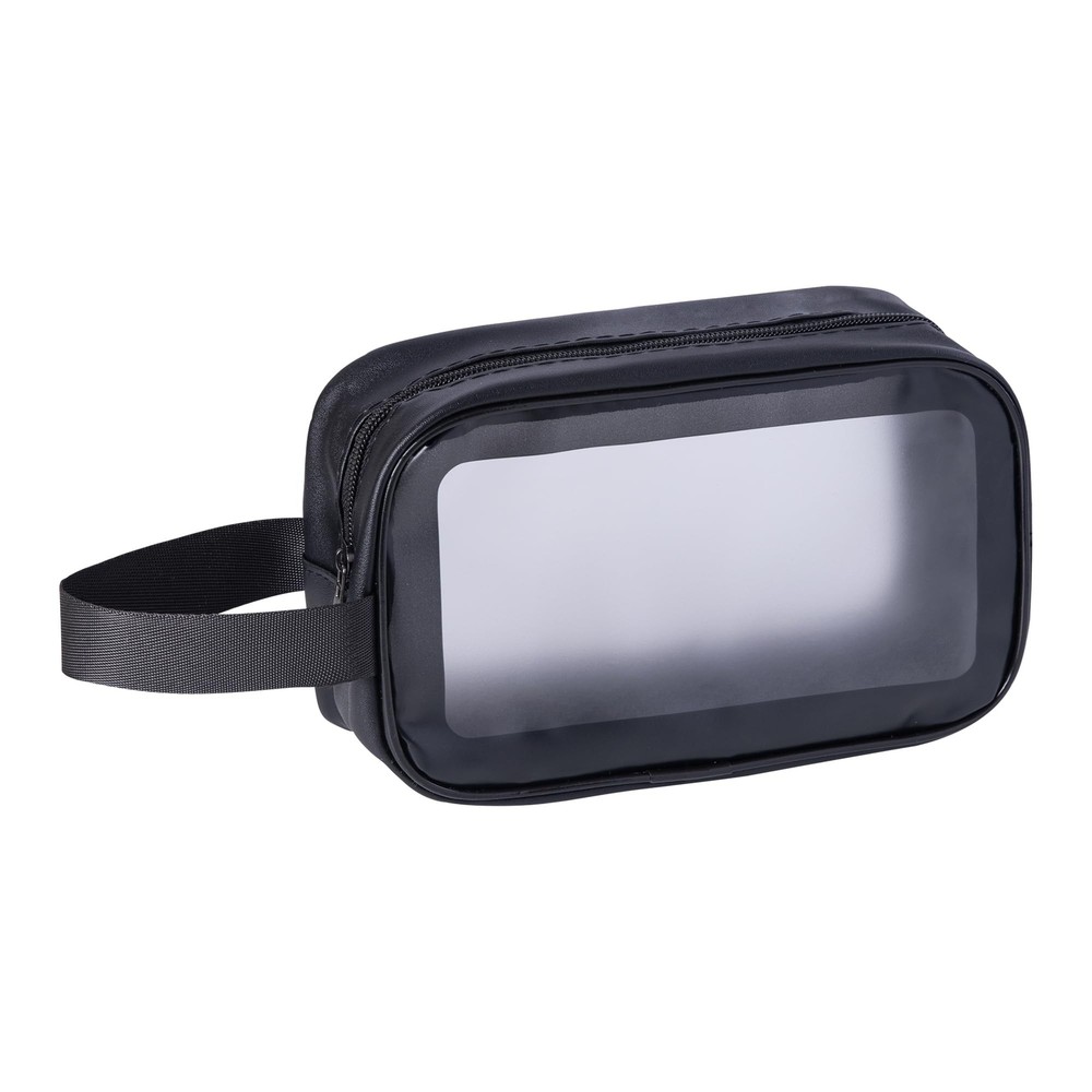 Clear Makeup Bags with Handles, Transparent Toiletry Organizer for Travel