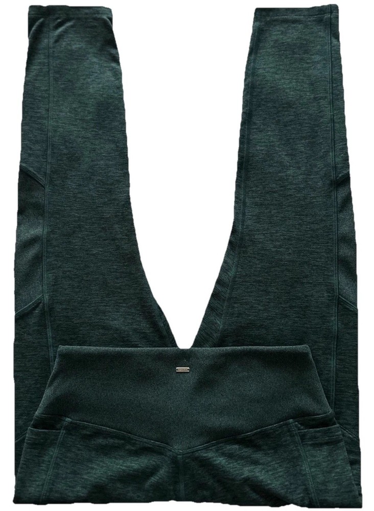 🤍Victoria's Secret PINK COZY Crop Leggings-Hunter Green-Size M🤍