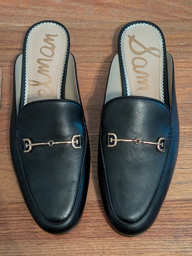 Sam Edelman Linnie Bit Mule *BRAND NEW NEVER WORN* Black Size 7 Leather NO BOX