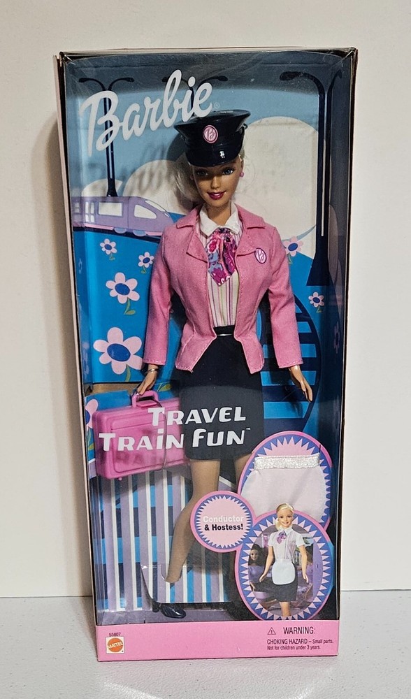 Barbie Travel Train Fun 2001 Unopened