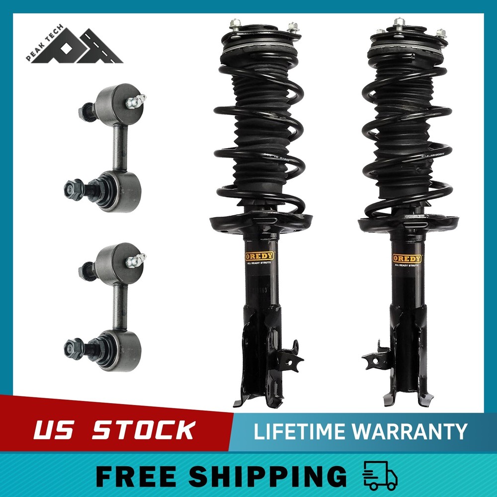 2006-2011 Honda Civic 1.8L Coupe 2+2 Front Struts & Sway Bars Kit