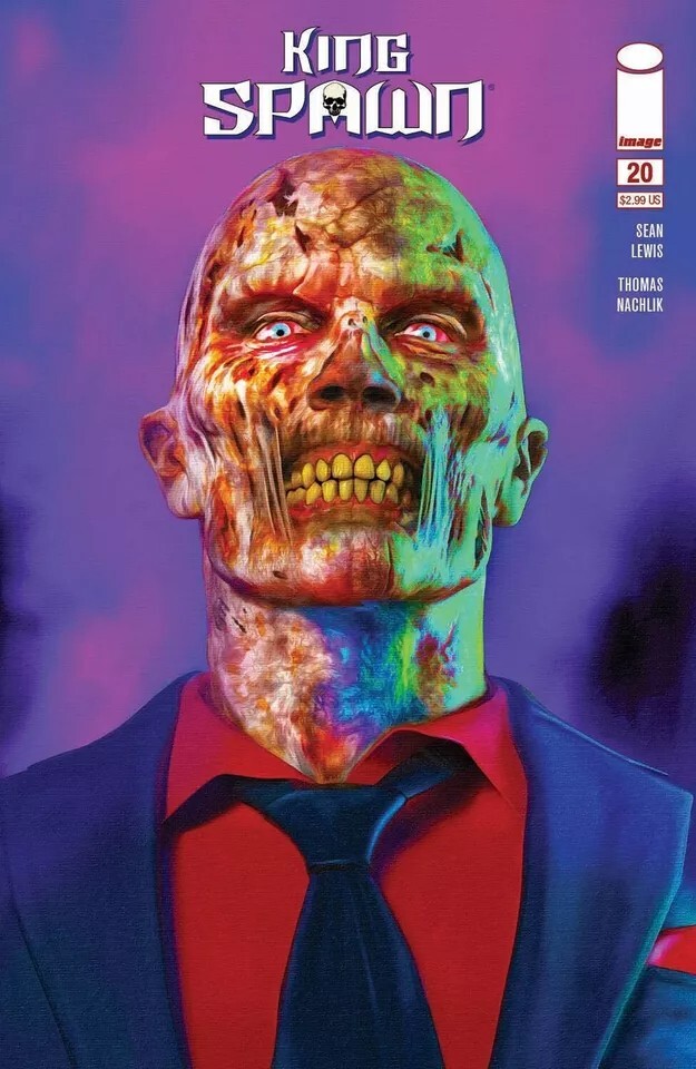 King Spawn Comic 20 First Print Cover A Mark Spears 2023 Sean Lewis Image