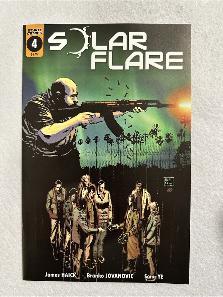 Solar Flare #4 Scout Comics HIGH GRADE COMBINE S&H