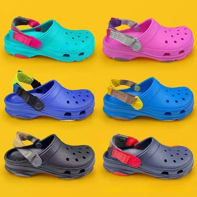 NIB Children Clog Kids Shoes All-Terrain Anti slip Soft Classic Daily Shoes