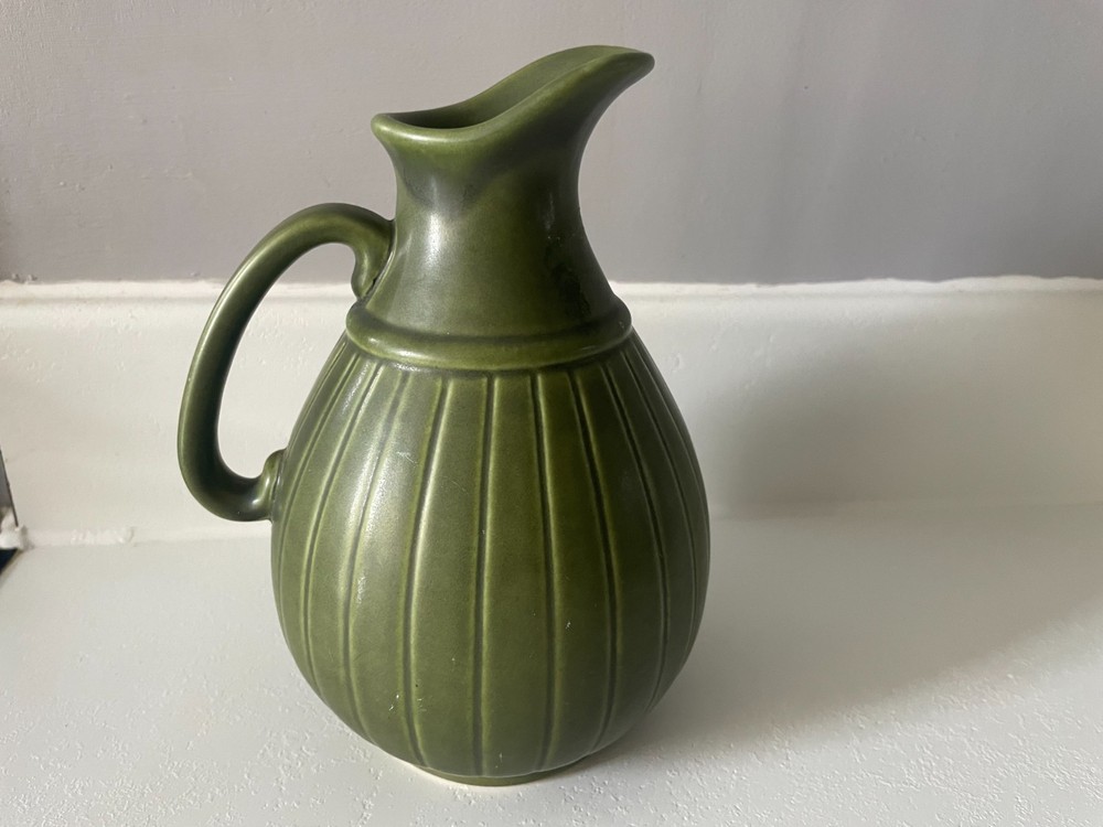 Soholm Danish Denmark Pottery Jug - Mid 20th Century - 7 and 3/4 inches high