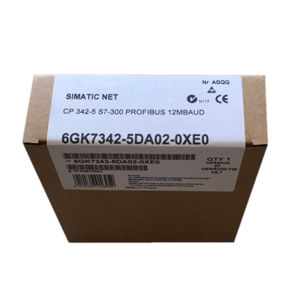 New Siemens 6GK7342-5DA02-0XE0 PLC Module in Original Box