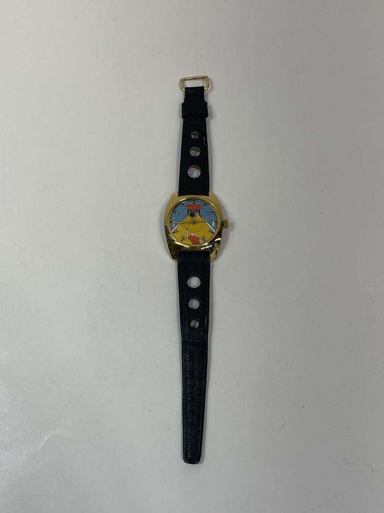 Vintage Spor Time Mechanical Wind Up Bowling Moving Ball Second Hand Swiss Parts