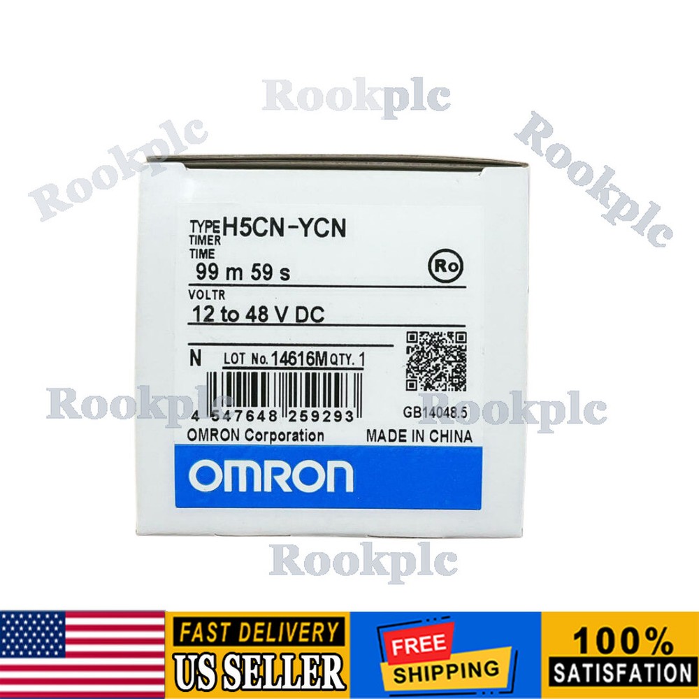 New In Box OMRON H5CN-YCN Timer Relay #XG2