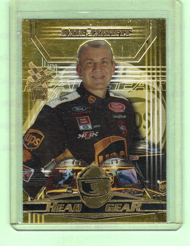 2003 Press Pass Vip Insert   Head Gear   Dale Jarrett