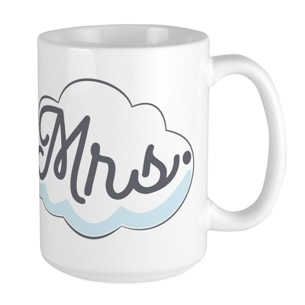 CafePress Mrs. Coffee Mug, Large 15 oz. White Coffee Cup (199962220)