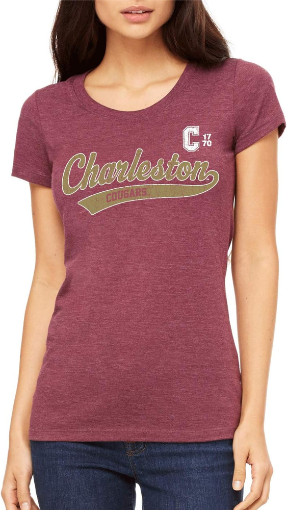 Collegiate Petite Juniors NCAA T-Shirt, Officially Licensed, RUNS SMALL