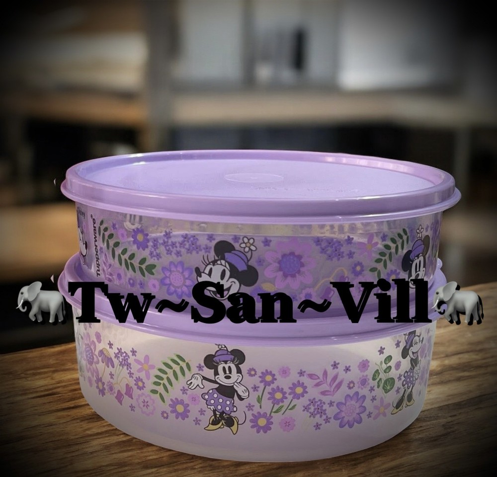 Tupperware Disney Minnie Mouse Lunch Set New