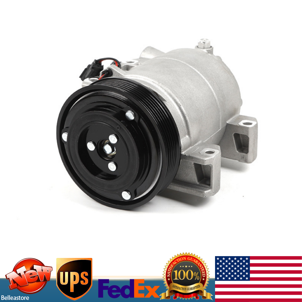 A/C Compressor With Clutch For Nissan Rogue 2.5L 2008 2009 2010 2011 2012 2013