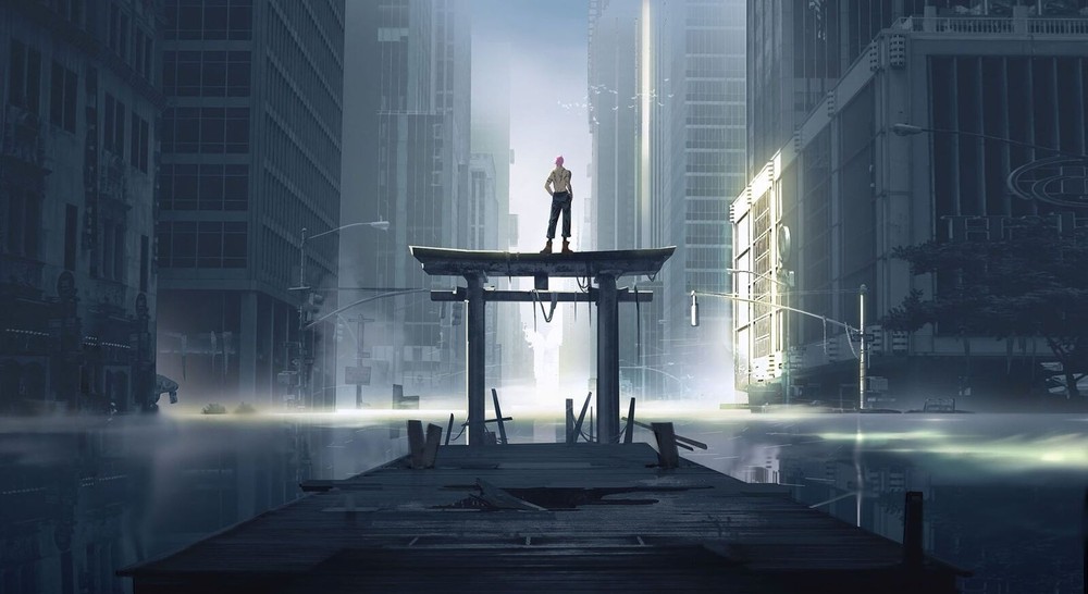 Playmat Desk Mat Anime jujutsu kaisen ryomen sukuna city Play 24x14in