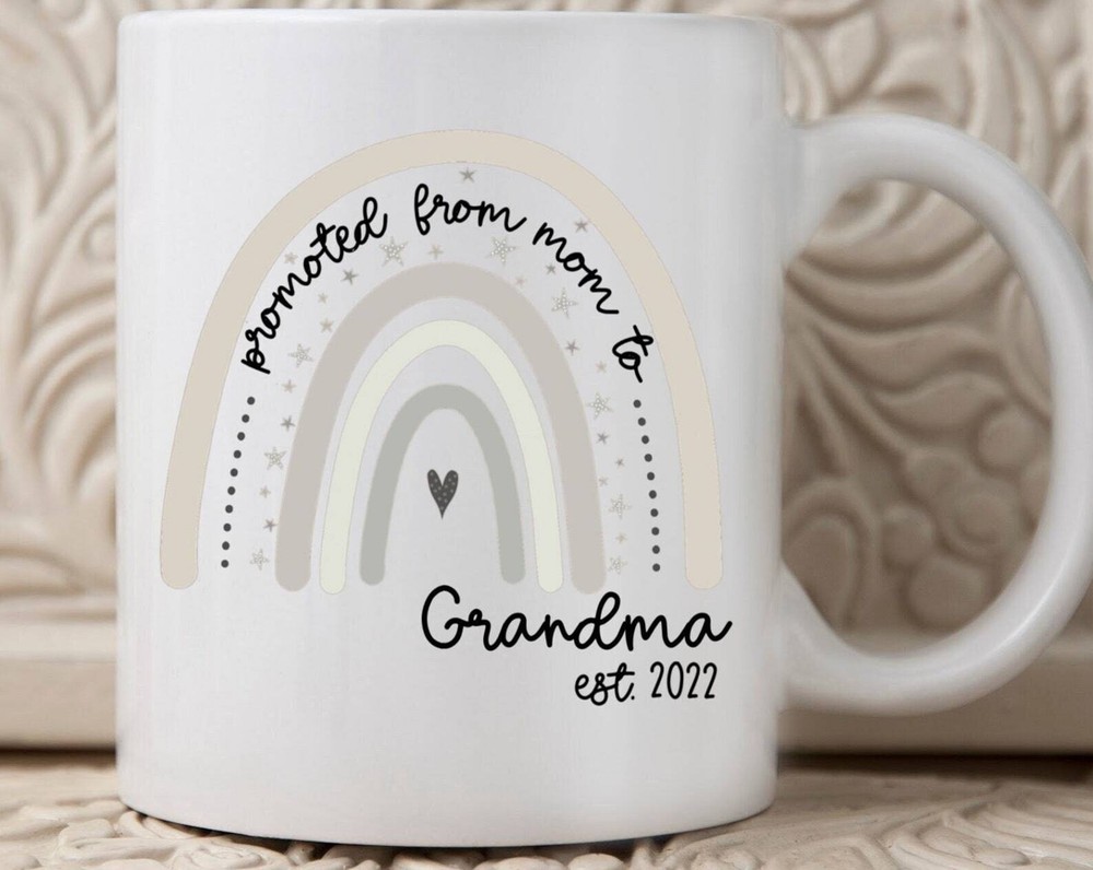 New Grandma Pregnancy Announcement Gift New Baby Grandmother Mug Grandparent