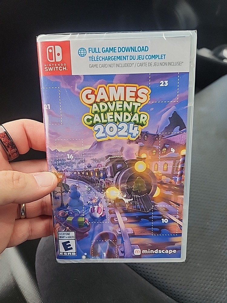 New Sealed Games Advent Calendar 2024 Nintendo Switch Full Game Download