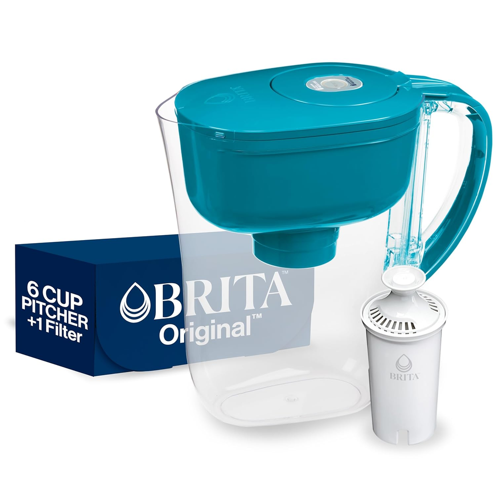 BPA-Free Metro Water Filter Pitcher with SmartLight Filter Change Indicator