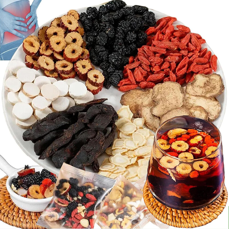 New Kidney Tea Formula Ginseng Six Treasure Chinese Herbal Tea