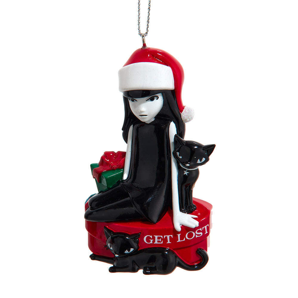 Emily The Strange Personalizable Ornament 3.125