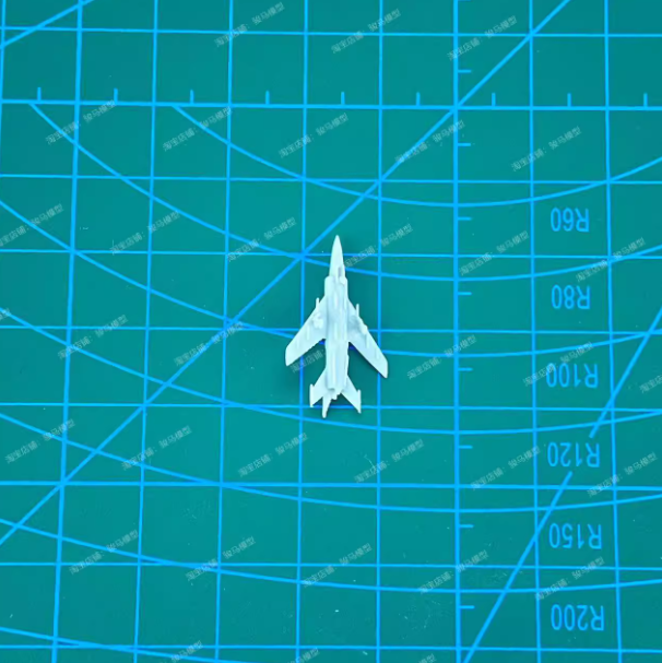 3D Printed Model Unpainted 1/1500/700/400/350 China Q-5 Strike Aircraft