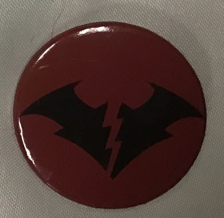 (BAG OF 23) BATMAN THE RED DEATH PROMO 1.5” PINS - NEW