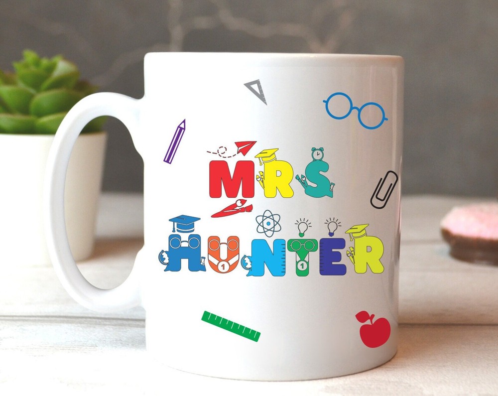 Teacher Mug Personalised Teacher Gift Thank You Teacher End Of Term Teacher Cup