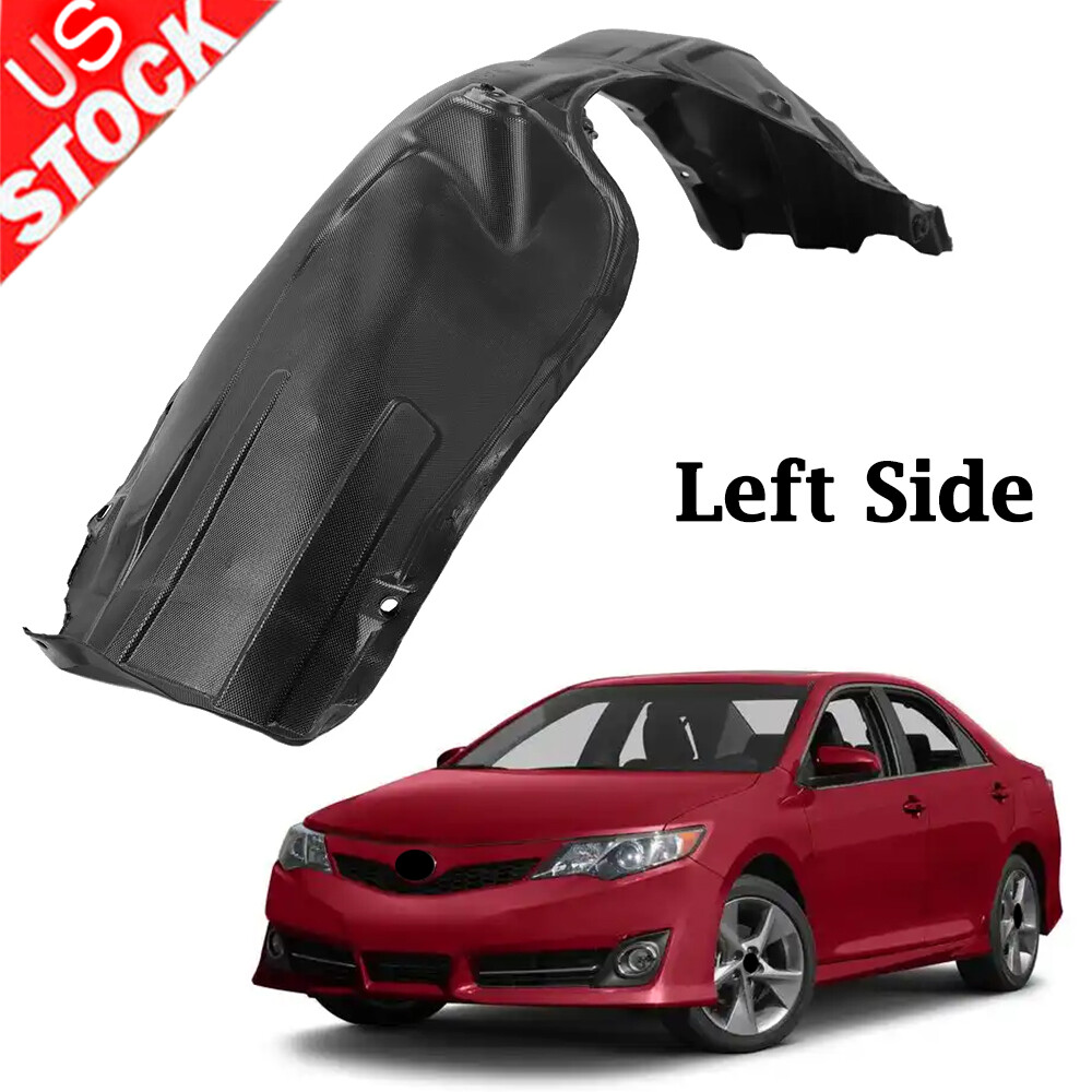 Driver Side Fender Liner Splash Shield for 2012-2014 Toyota Camry L LE XLE Hybrid