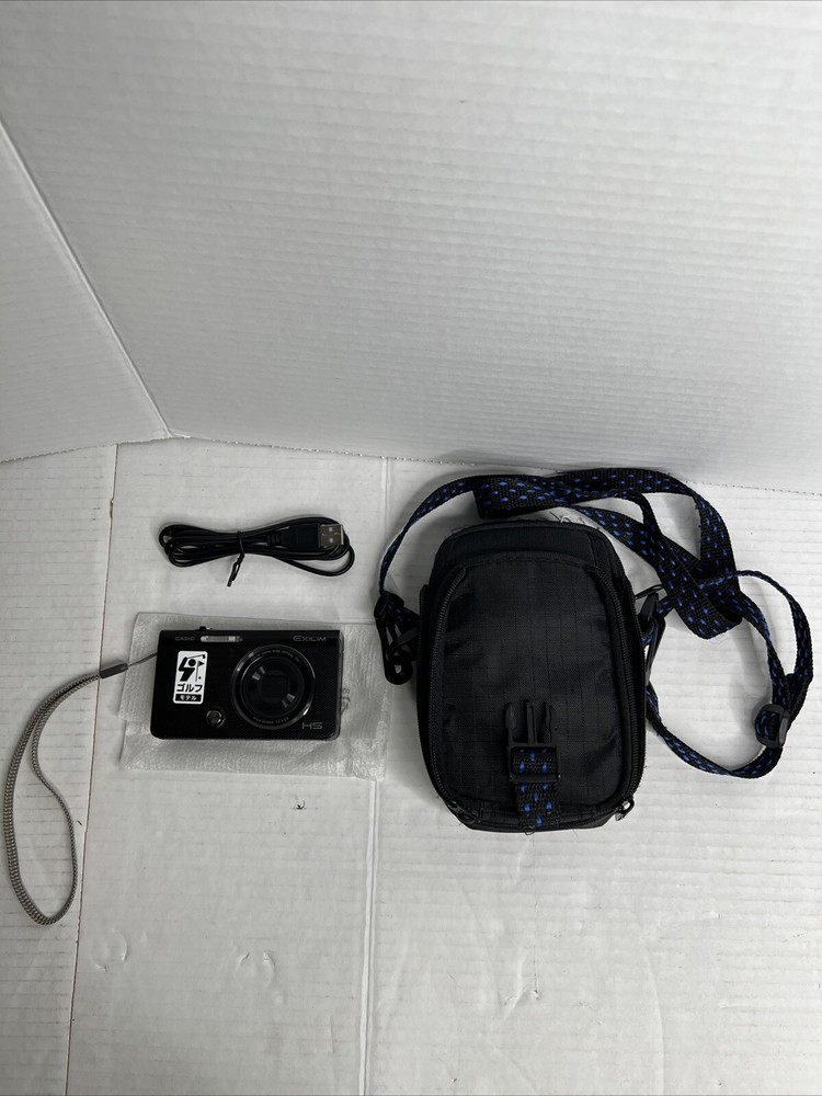 Casio EX-FC500S Black 16.1 MP High-Performance Digital Camera