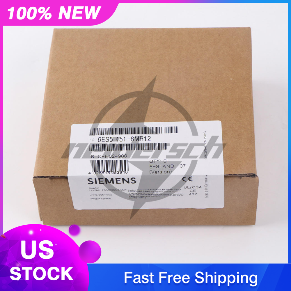 ONE Siemens S5 PLC MODULE 6ES5 451-8MR12 6ES5451-8MR12 NEW