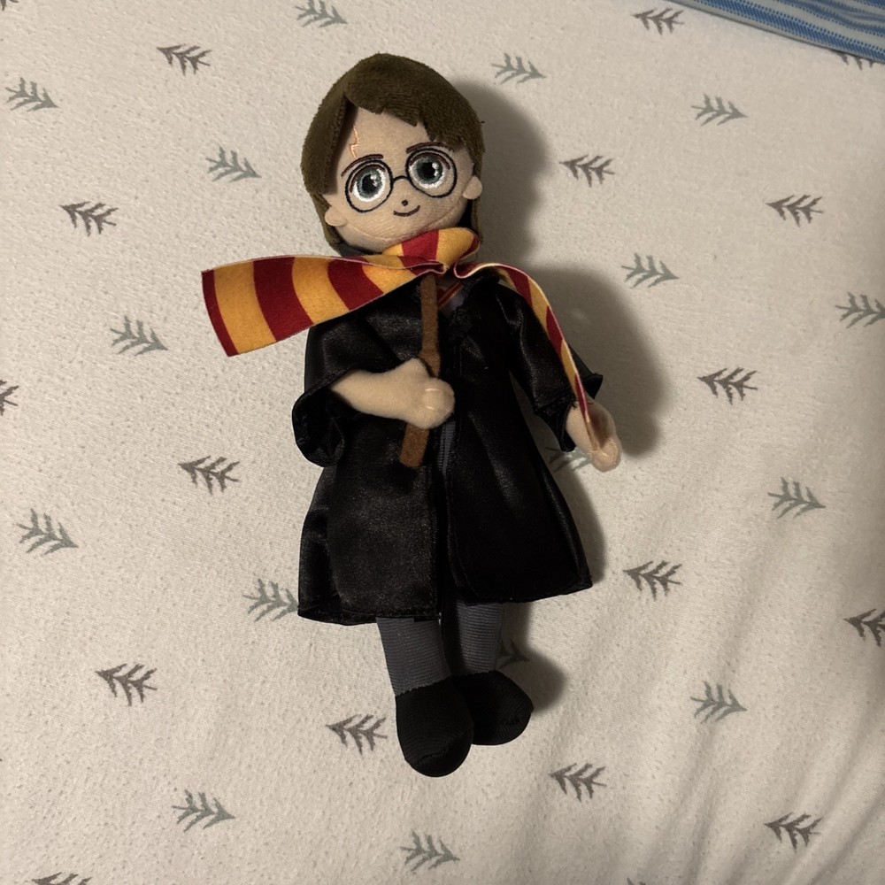 Harry Potter 8-Inch Harry Plush Toy with Wand and Sounds