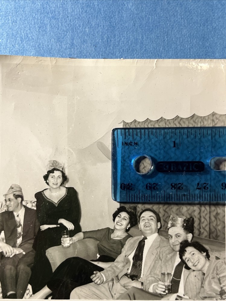 NEW YEARS EVE PARTY Celebration 1940s PHOTO .99 CENTS .89 postage Great IMAGE-image