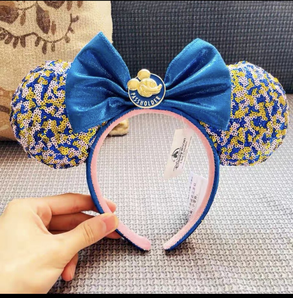 US stock Headband Disney Park Annual Passholder Exclusive Mickey Minnie Ear 2025