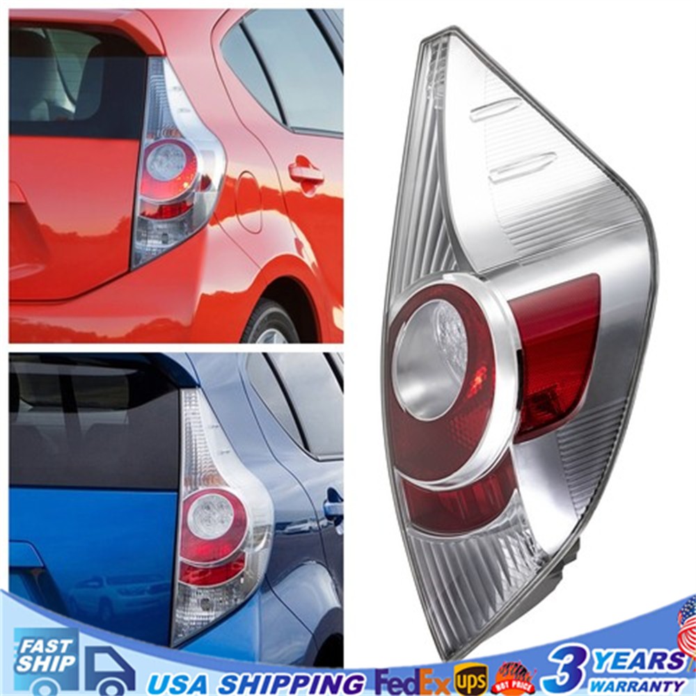 For 2012 2013 2014 Toyota Prius C Tail Light Assembly Right Passenger Side