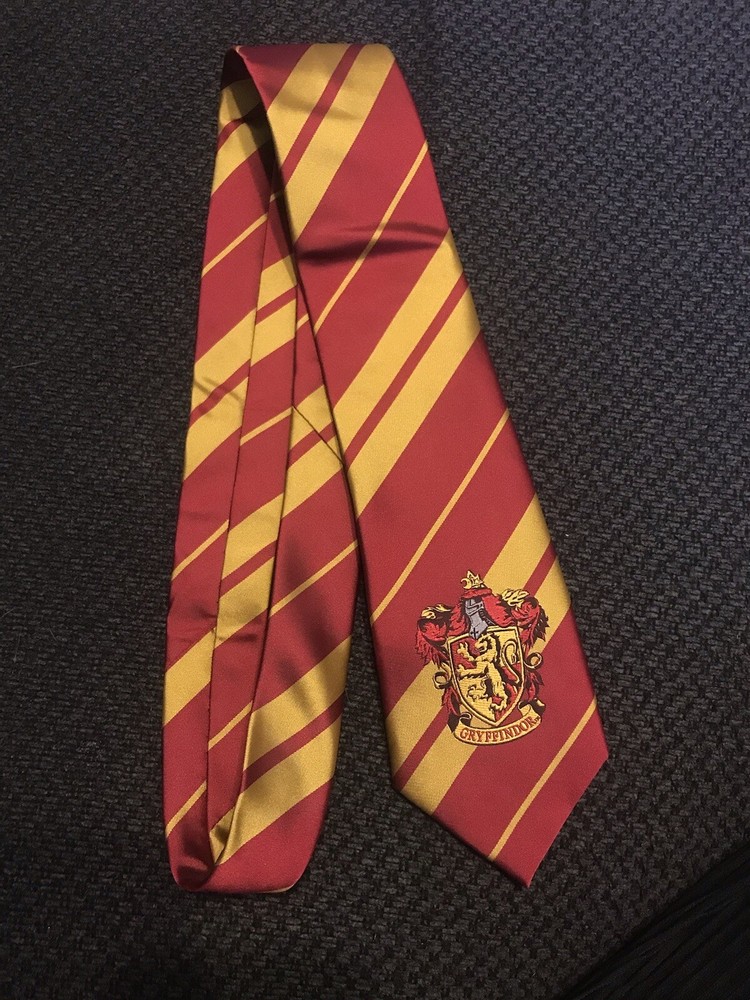 Harry Potter Gryffindor Red Gold Tie Costume Inspired by Ron Weasley Hermione