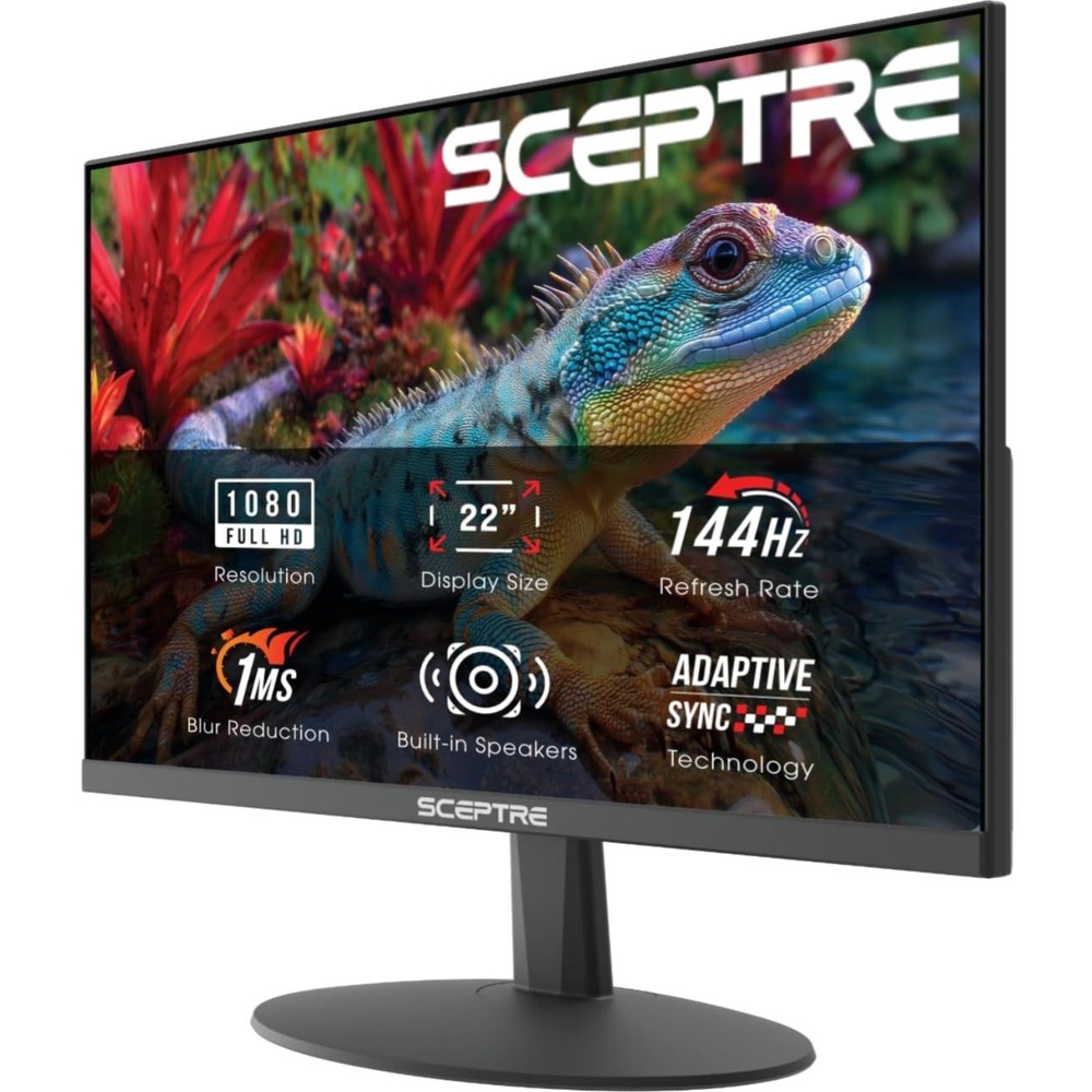 22-inch Gaming Monitor 144Hz HDMI Built-in Speakers FHD Matte Screen