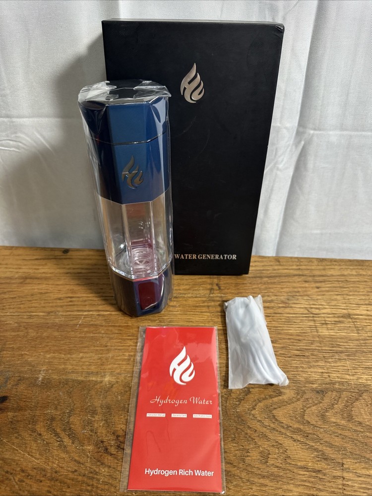 Hydrogen Rich Water Bottle Generator 3000-5000PPB Portable Hydrogen 300ML NOB