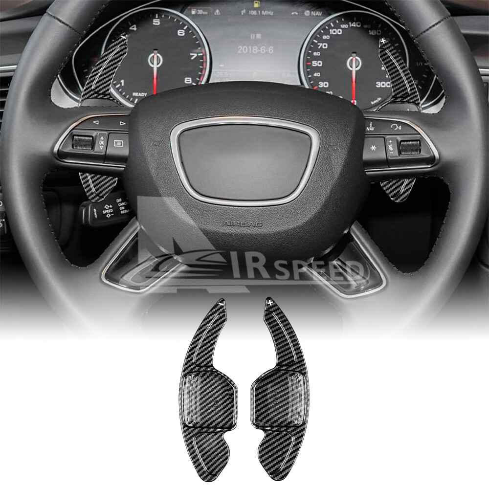 For Audi A6 S3 S4 S5 Q5 A3 A4 A5 Car Steering Wheel Paddle Shifter Extension ABS