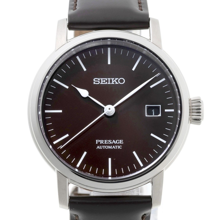 Seiko Presage Sarx067 Automatic Watch with Enamel Dial and 6R35 Movement