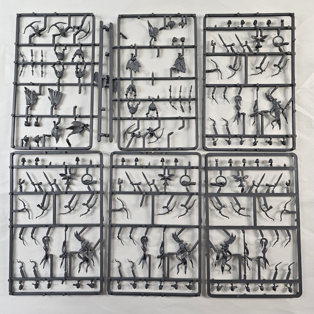 2004 Warhammer 40k Dwarf Warriors Lot Of 99380204001 Pieces READ DESCRIPTION